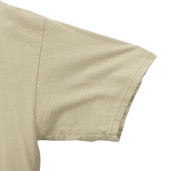 Walt Disney World Animal Kingdom Graphic T Shirt L Beige Elephant Palm Trees - Picture 12 of 16